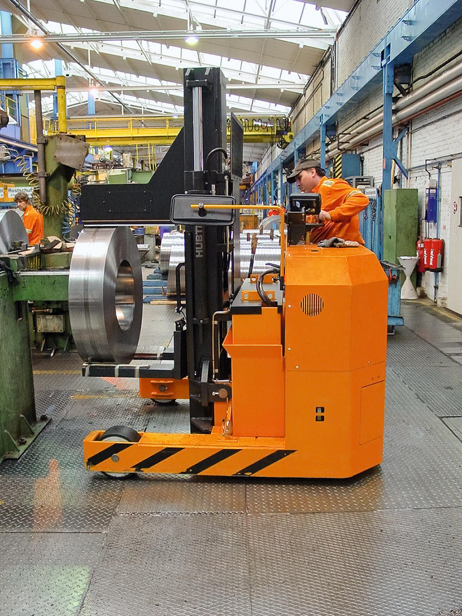 Coilhandling von HUBTEX