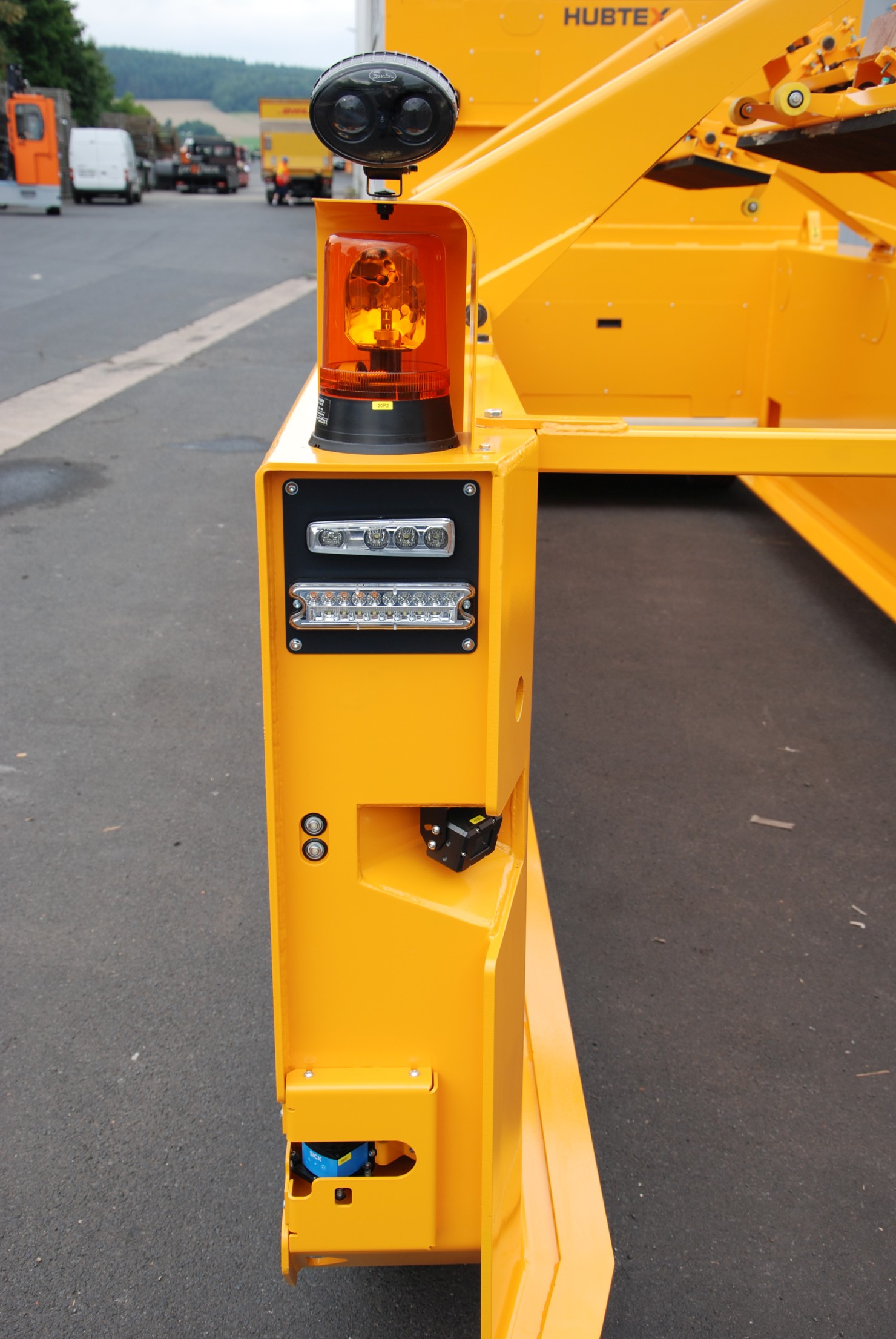 die Kamera als Assistenz zur idealen Lastaufnahme