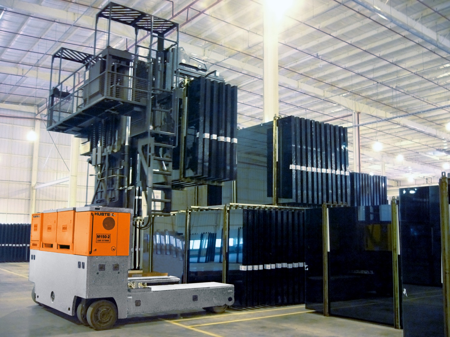 HUBTEX M series electric multidirectional sideloaders