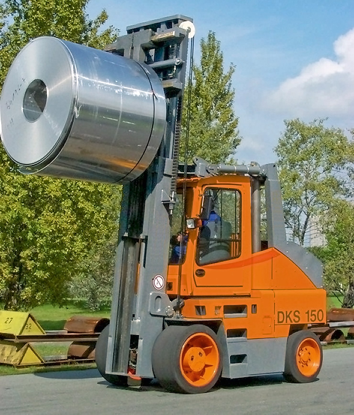 Transport de bobines : la bonne solution de manutention | HUBTEX