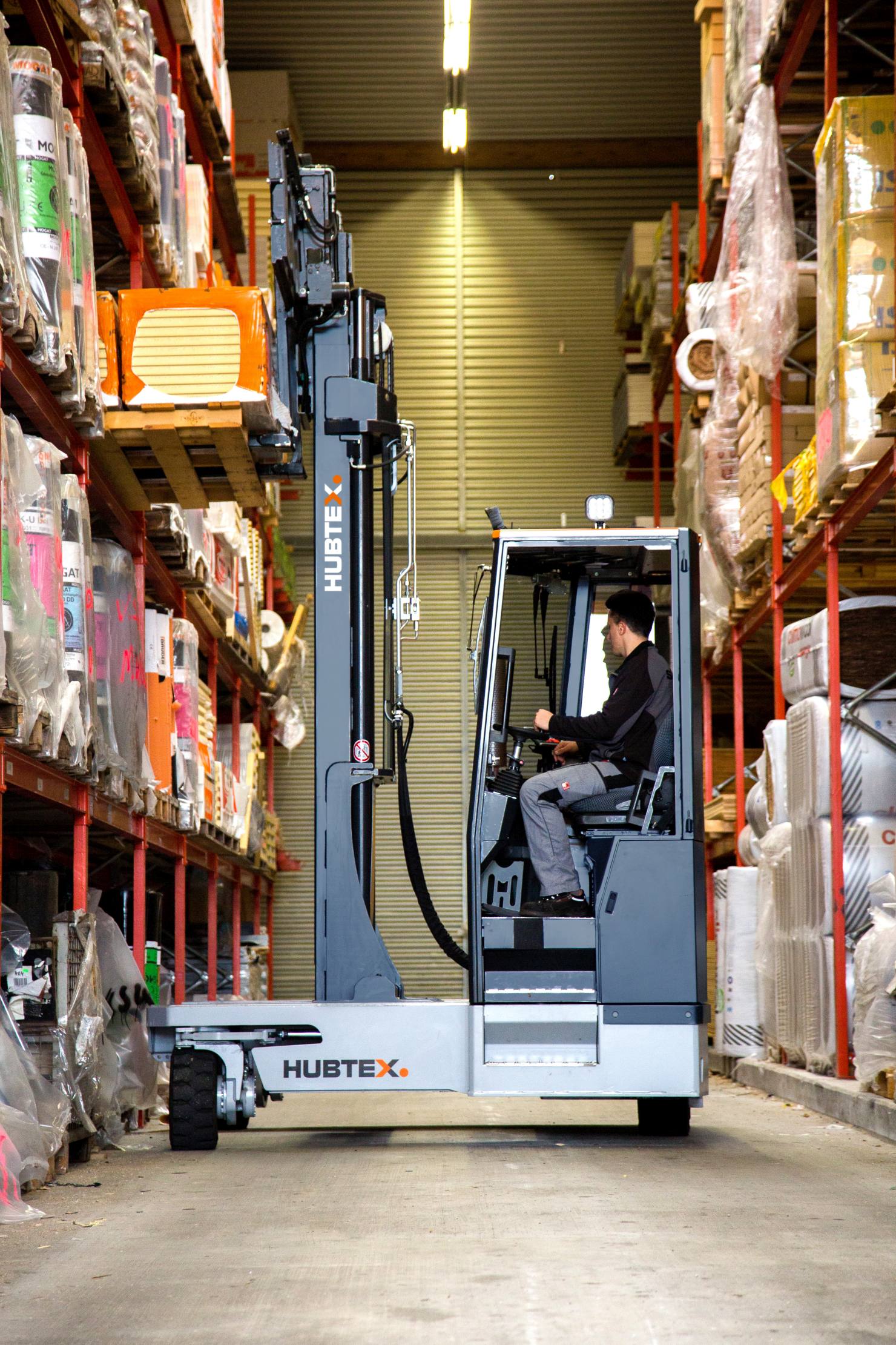 Transport Of Building Materials And Prefabricated Elements Hubtex