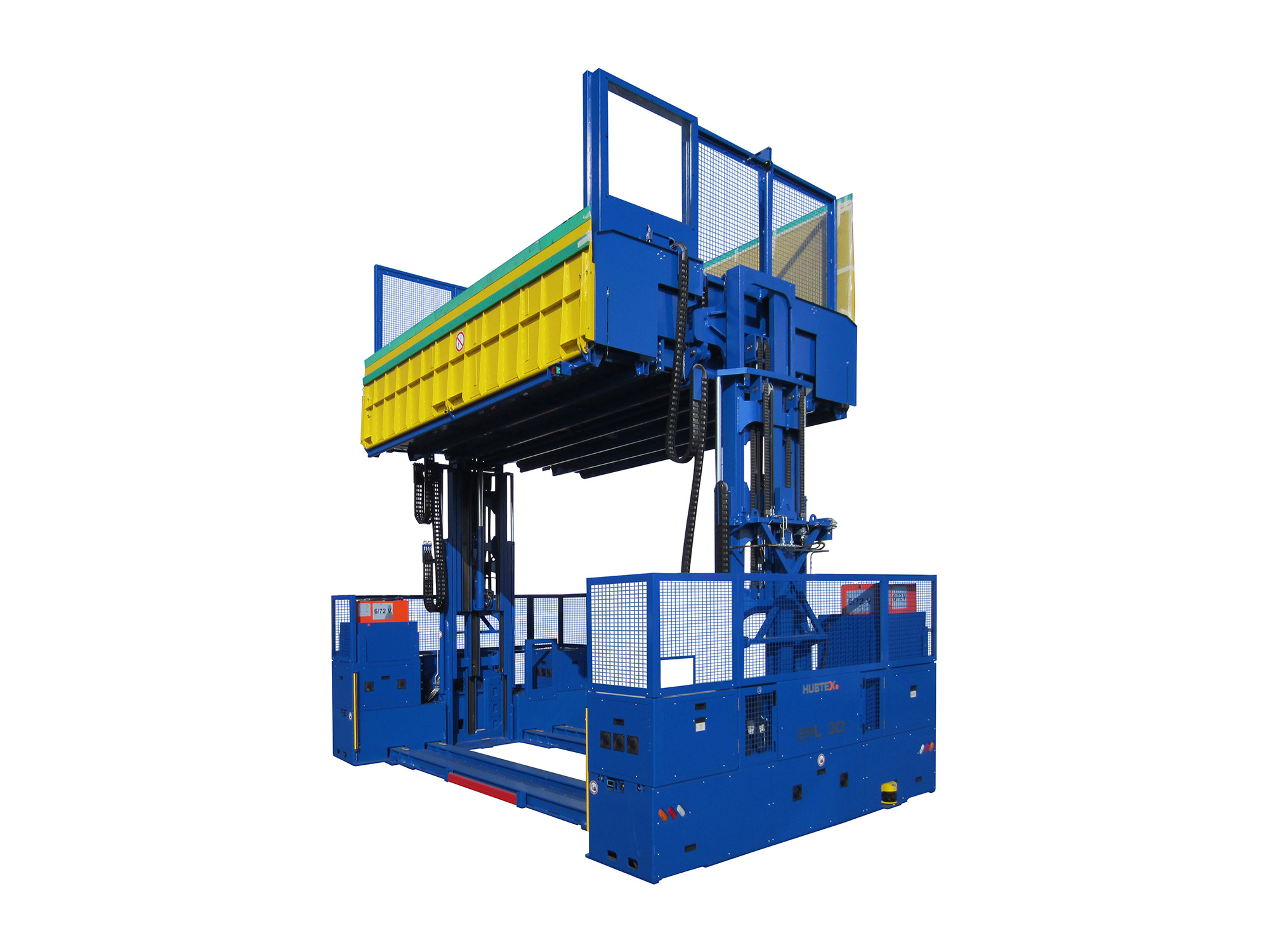 Self-propelled freight elevators from HUBTEX