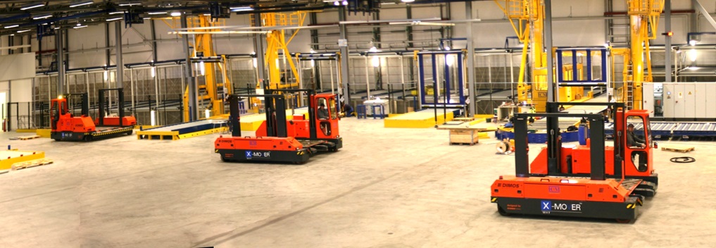 The X-Way Mover from HUBTEX | DIMOS in use