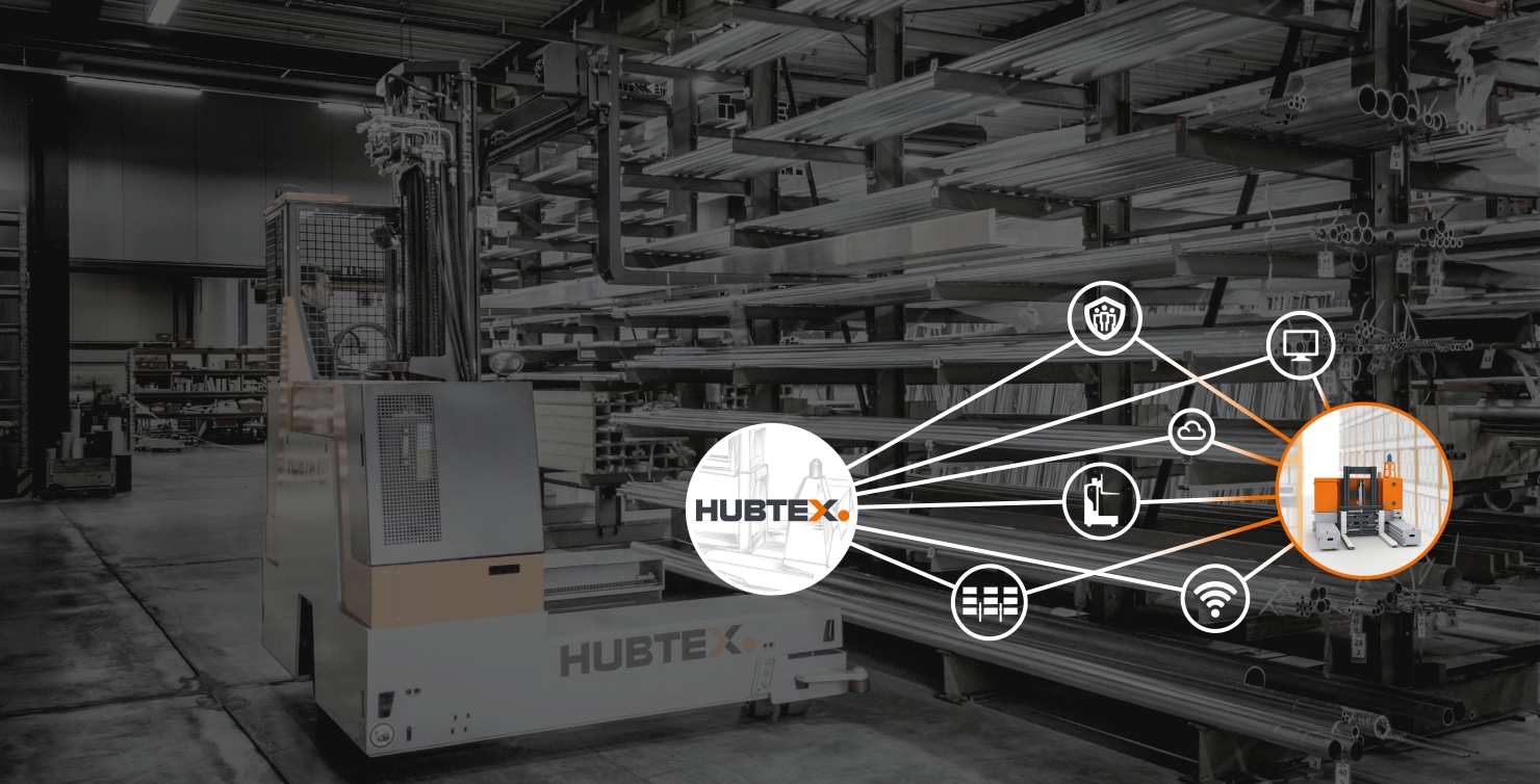 Automation of sideloaders at HUBTEX