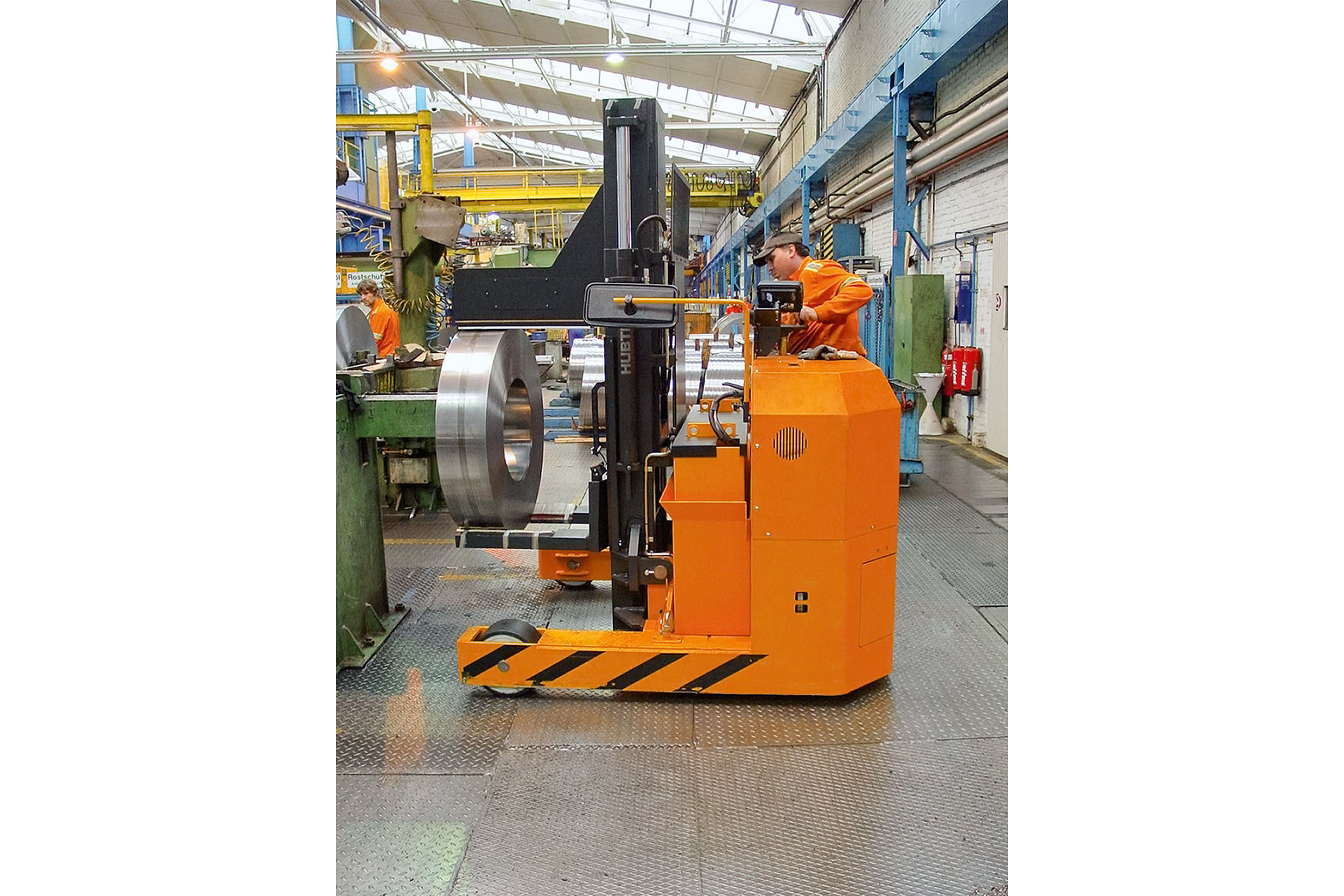 Hubtex Aluminium Coil transporter