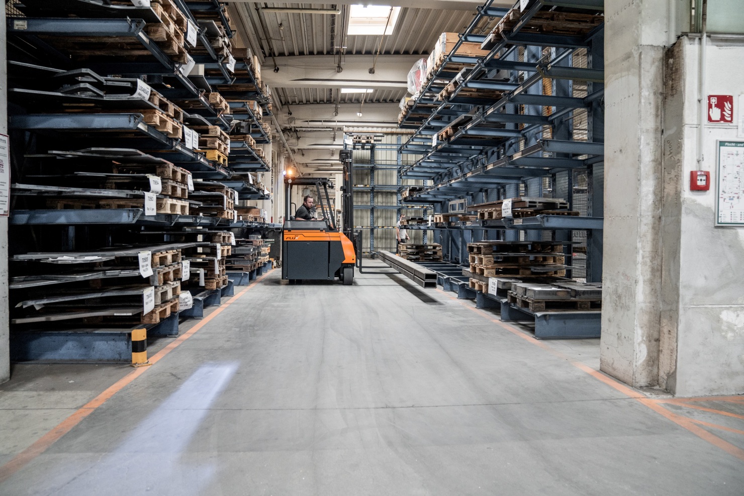 Gegengewichtsstapler Flux handelt lange Profile