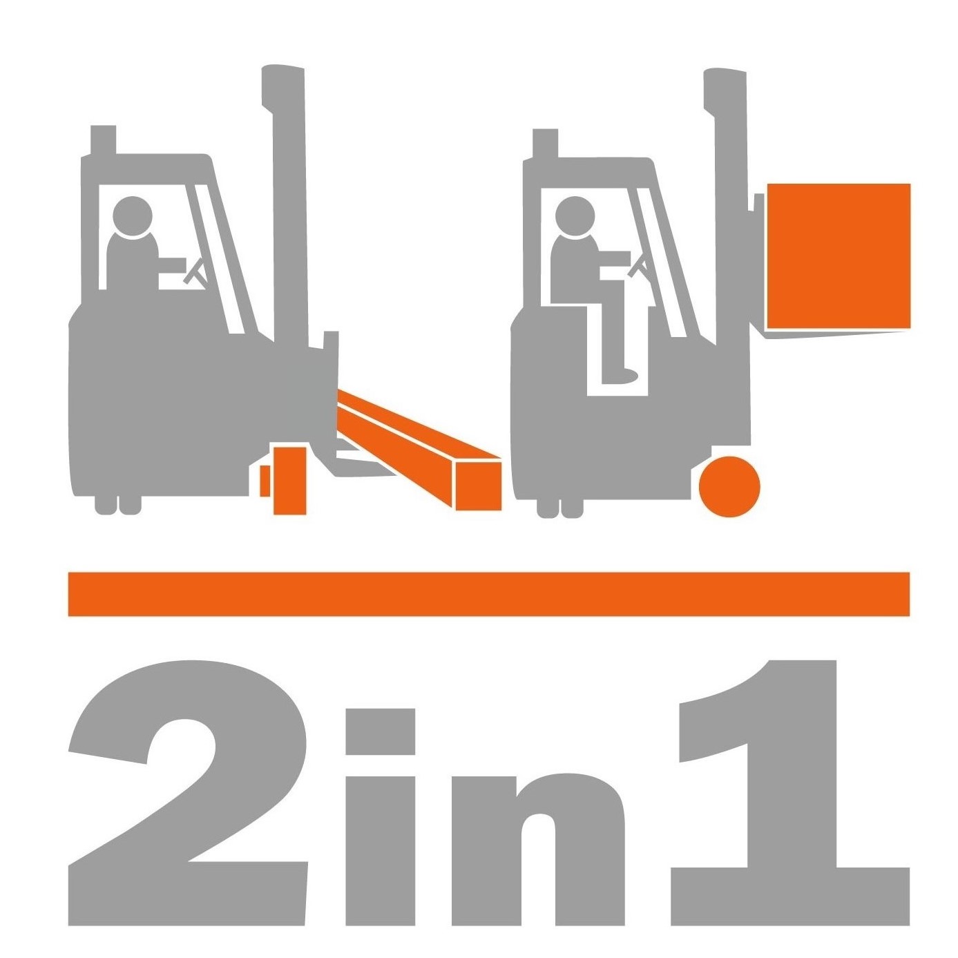 2-in1 heftruck