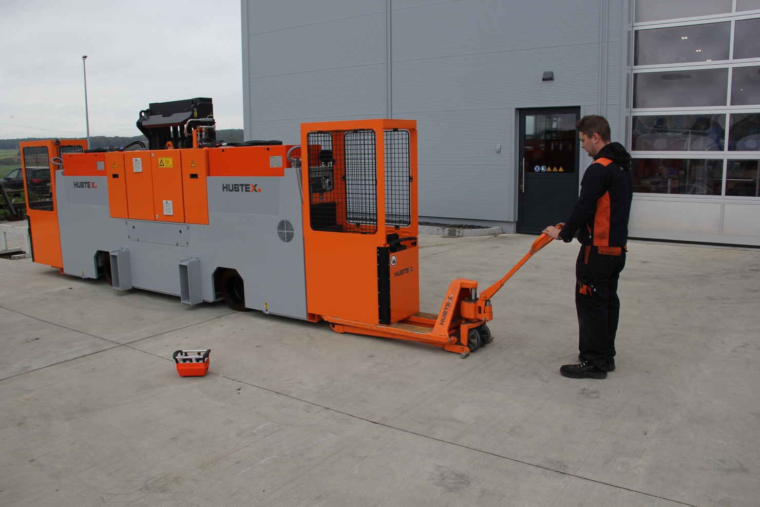 CERN MQ 75 Demontage Kabine