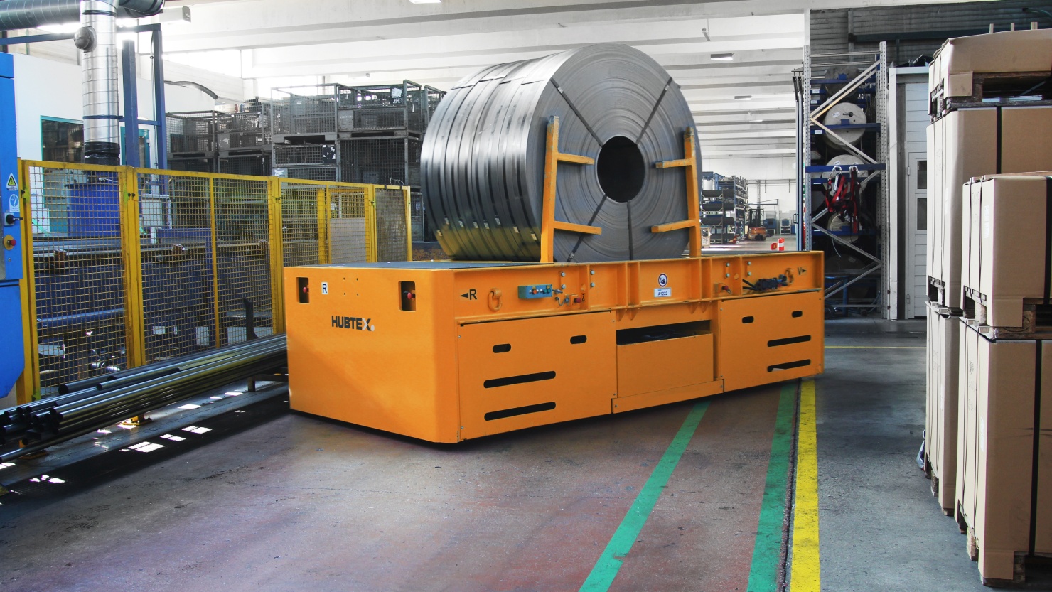 HUBTEX Steel Coil Material Handling