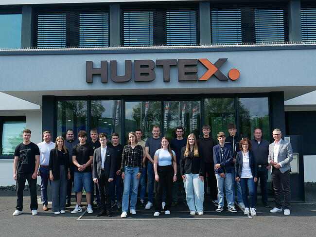 HUBTEX Infonachmittag mit den Azubis