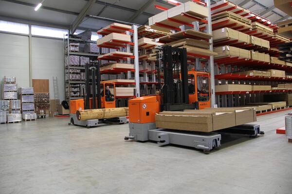 HUBTEX Fahrzeuge im Einsatz