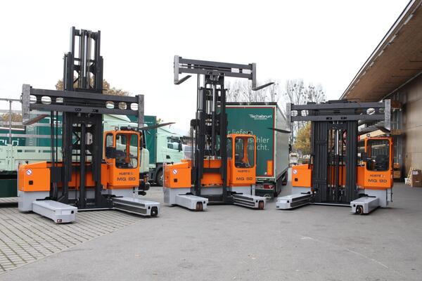 HUBTEX MQ-series bij de levering