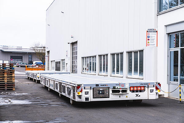 Elektrischer Schwerlast Plattformtransporter SFX Outdoor für Außenlager, Rampen und unebene Werksgelände