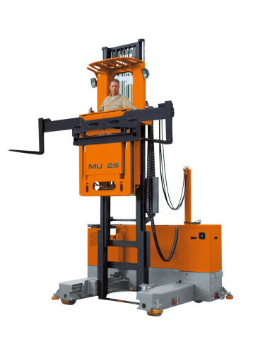 Der MU 25 mit einer hochgefahrenen 1-Mann-Kabine