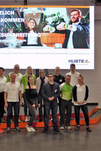 HUBTEX Gesundheitstag 2019 Teamfoto