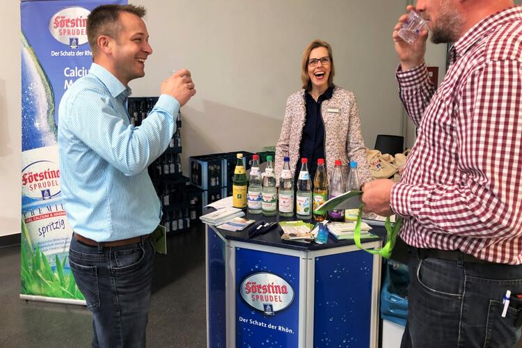 HUBTEX Gesundheitstag 2019 Getränkeverkostung