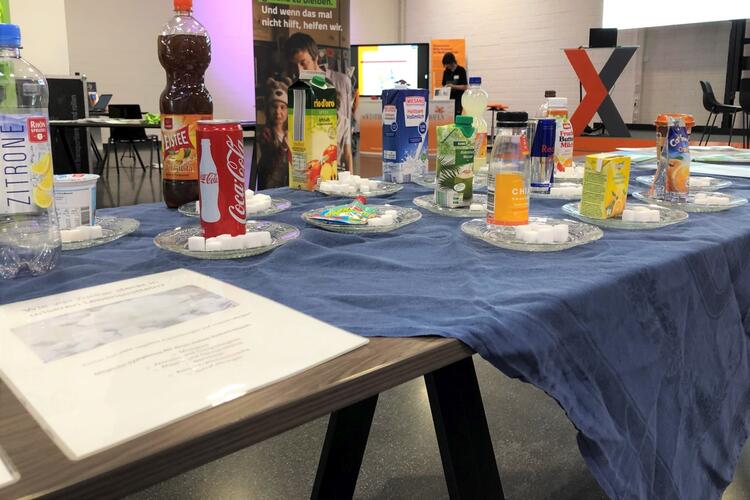 Zuckergehalt verschiedener Getränke