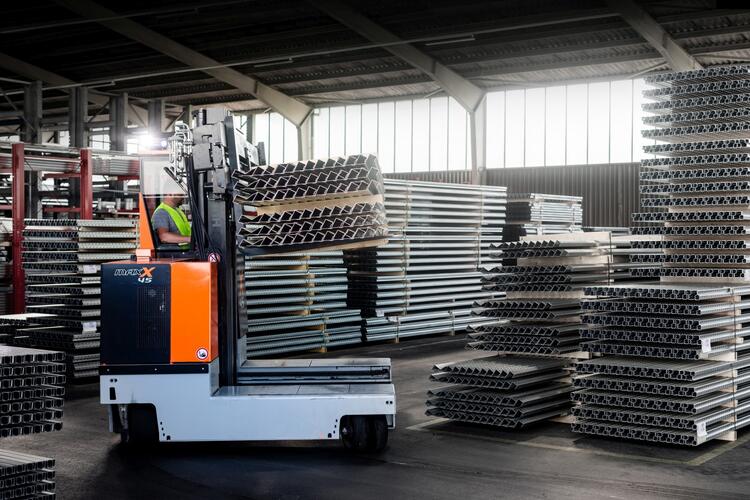 HUBTEX industry page for aluminum industry