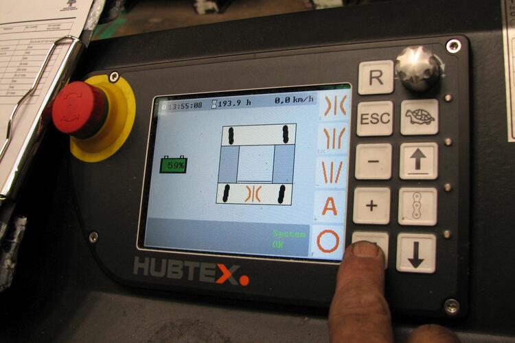 The clear multifunctional display from HUBTEX