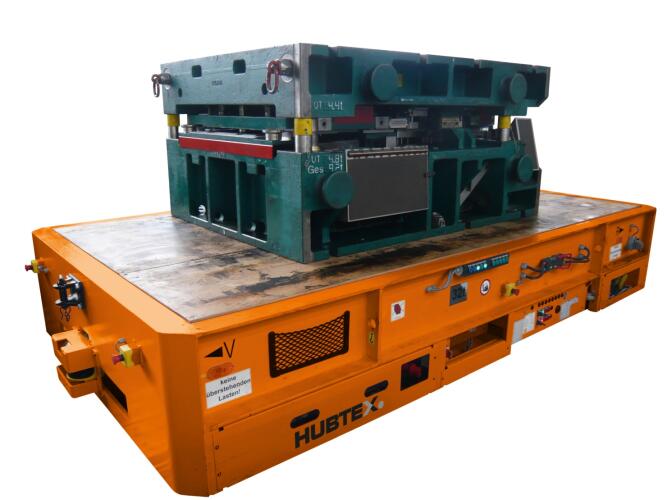 Système de transport sans conducteur HUBTEX pour charges lourdes