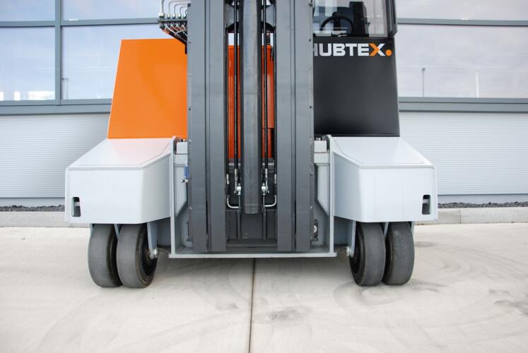 Konstrukcja podwozia zapewnia optymalną jazdę i sterowanie.