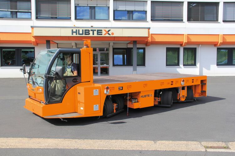 O transportador de plataforma com cabine de condução da HUBTEX