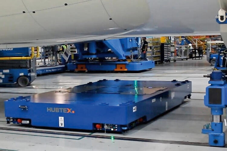 Der HUBTEX Plattformwagen mit minimaler Bauhöhe