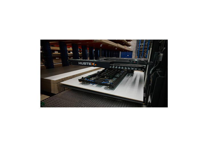 O dispositivo de sucção a vácuo da selecionadora de pedidos elétrica multidirecional para operação bilateral da HUBTEX