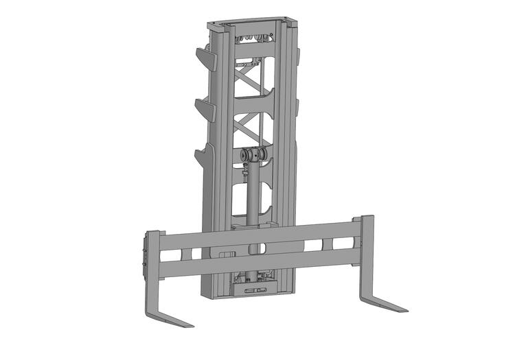 Portahorquillas modelo 3 de HUBTEX