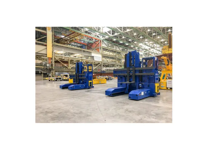 Twin-Linked-Sideloader-Rider-Truck von HUBTEX