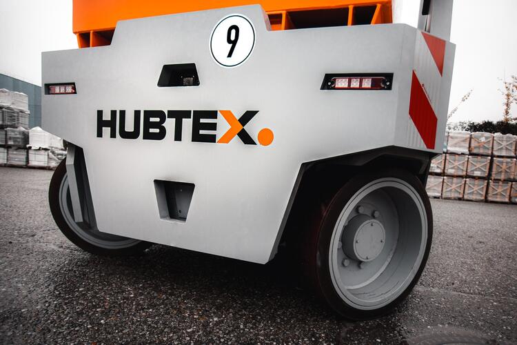 Wózek widłowy HUBTEX RoxX z systemem skręcania HX