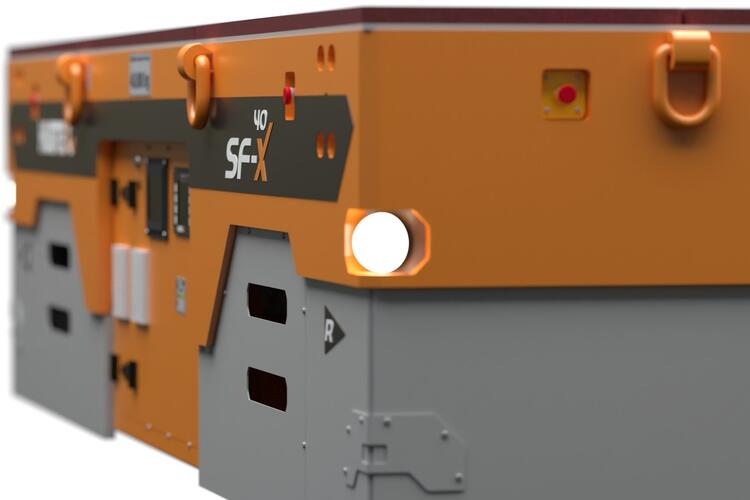 The new SFX platform transporter - lighting