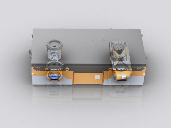 Neuer Plattformtransporter SFX mit 2 Lenksystemen