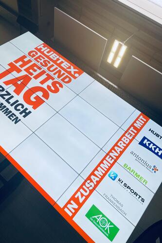 HUBTEX Gesundheitstag