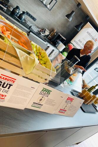 HUBTEX Gesundheitstag_Saftbar Antonius