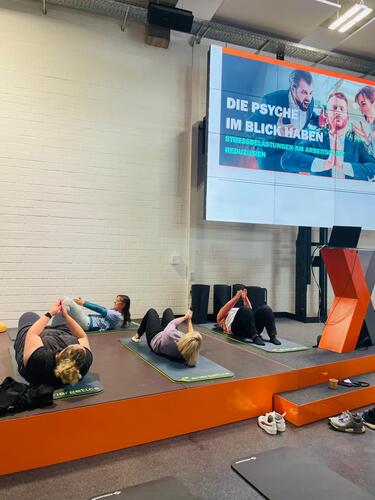 HUBTEX Gesundheitstag_Yoga