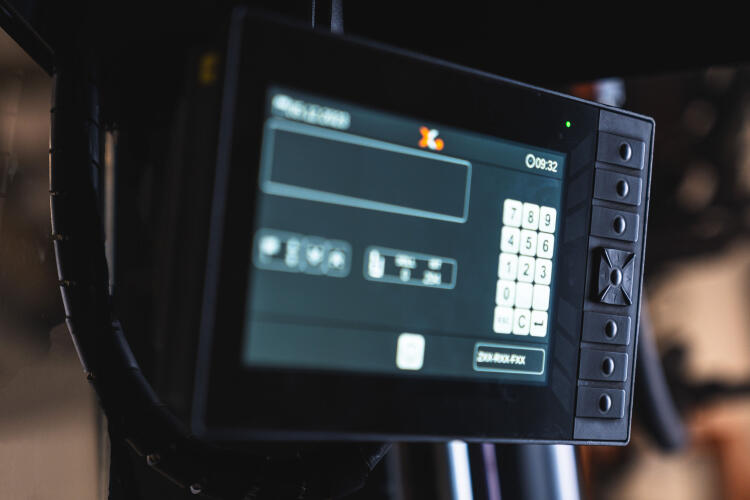 Hubtex Load Manager Display
