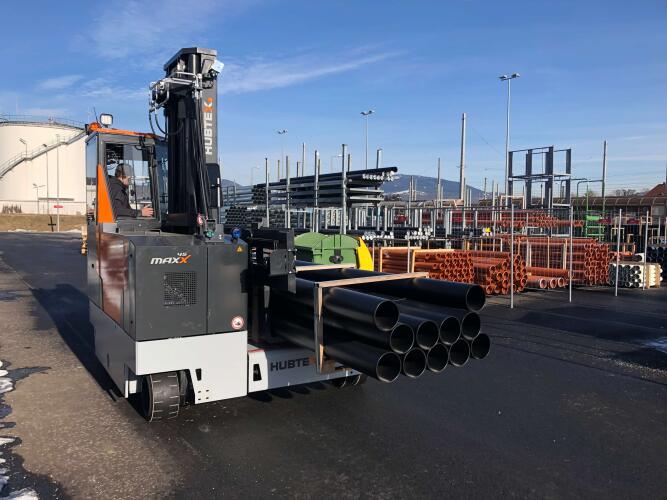 HUBTEX MaxX in actie bij Odörfer