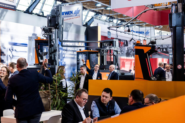Hubtex at the LogiMAT