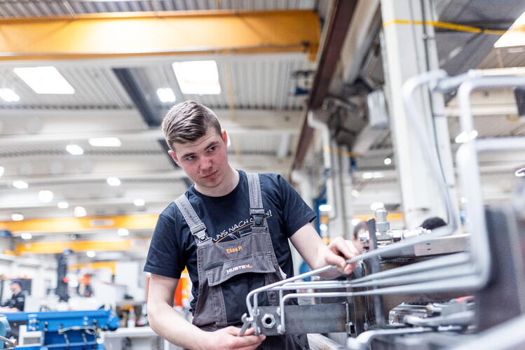 Ausbildung zum Industriemechaniker