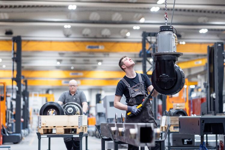 Industriemechaniker Kransteuerung