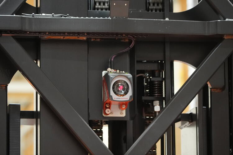 Laserscanner für die Personenschutzanlage