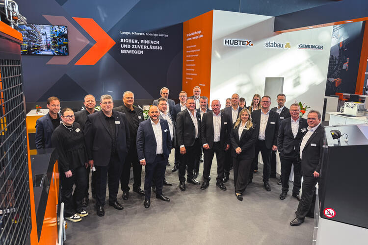 HUBTEX Kollegen auf der LogiMAT 2025