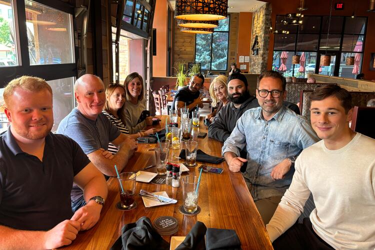 Teamessen mit HUBTEX North America