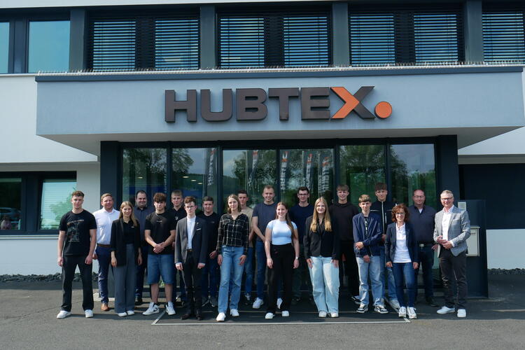 HUBTEX Infonachmittag mit den Azubis