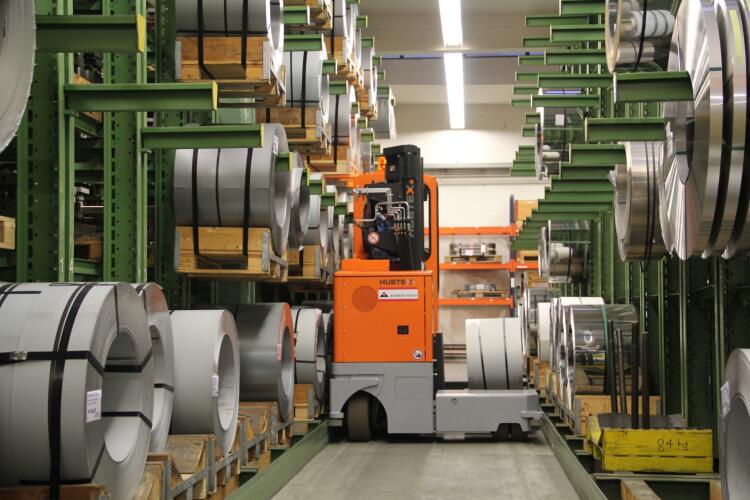 HUBTEX Coil Handling Forklift