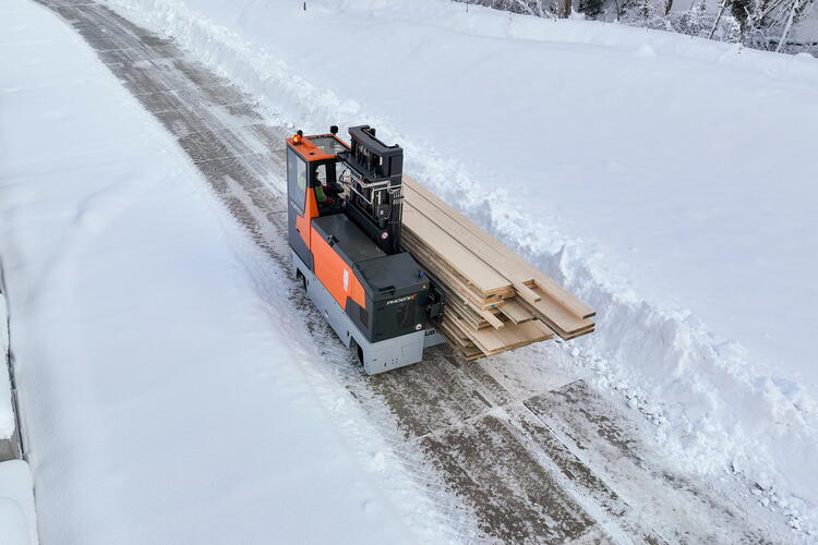 HUBTEX Phoenix outdoor use in snow