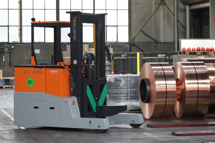 HUBTEX Steel Coil Handling Indoor Use