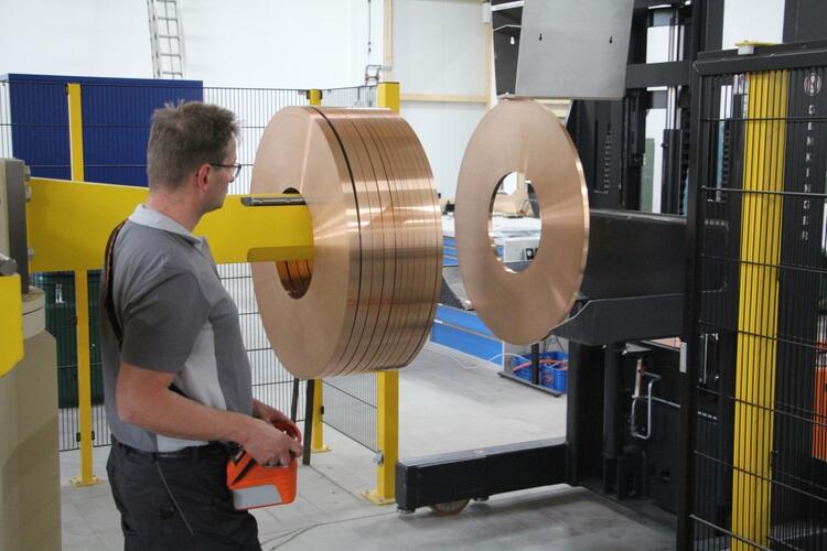 Coil Handling with a high lift truck