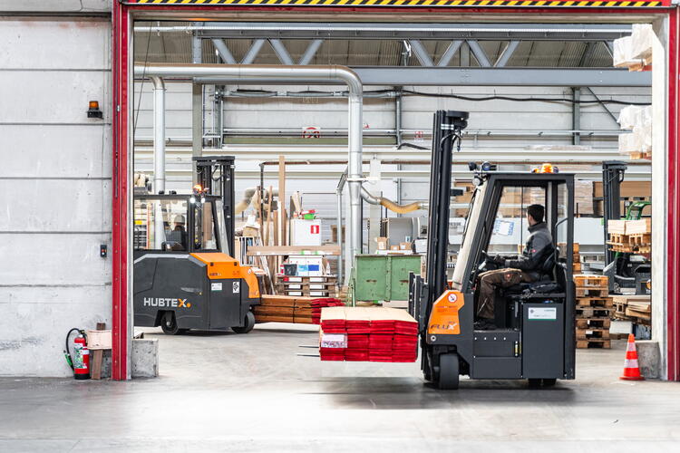 HUBTEX Flux 30 im Einsatz bei Tigris Building Solutions